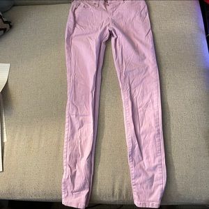 Light magenta pants
